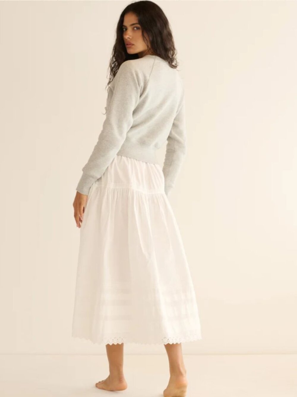 Doen Sebastiane Skirt Powder - Size M - Picture 4 of 4